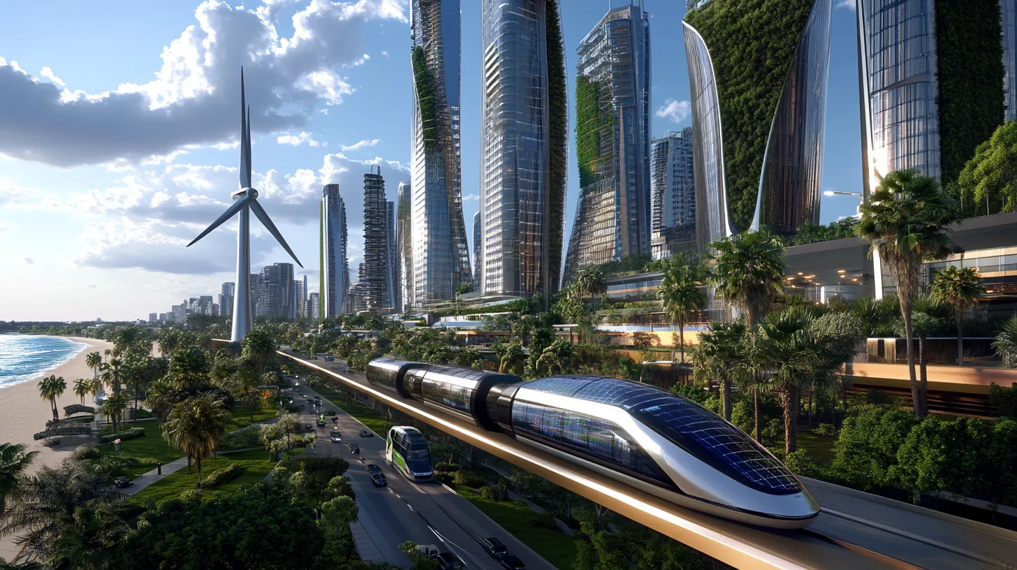 مشروع نيوم مدينة المستقبل بتقنيات معمارية ذكية ومستدامة تحت رؤية السعودية 2030